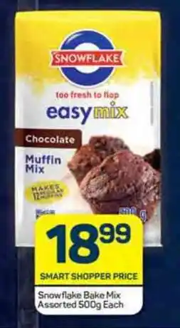 Pick n Pay Snowflake Bake Mix Assorted 500g Each offer