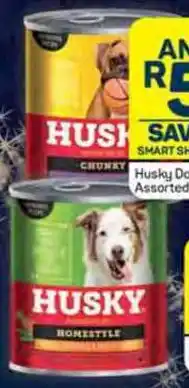 Pick n Pay Husky Dog Food Tin Assorted 775g offer