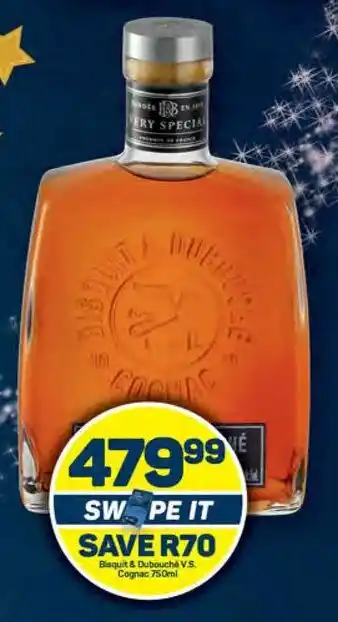 Pick n Pay Bisquit & Dubouché V.S. Cognac 750ml offer