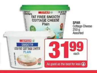 Spar SPAR Cottage Cheese 250g Assorted offer