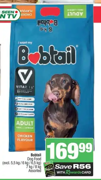 Spar Bobtail Dog Food (excl. 5,5kg/6kg / 6,5kg) offer