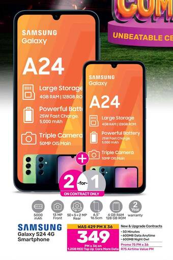 Game SAMSUNG Galaxy S24 4G Smartphone offer