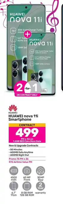 Game HUAWEI nova 11i Smartphone offer