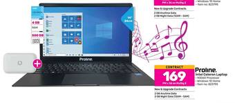 Game Proline Intel Celeron Laptop offer