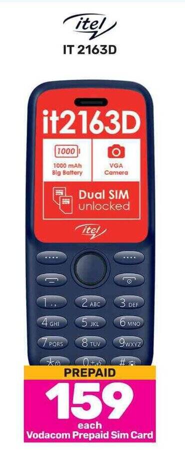 itel IT 2163D offer at Game