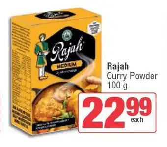 Spar Rajah Curry Powder 100g offer