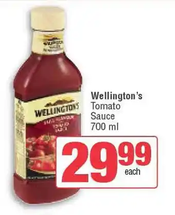 Spar Wellington's Sauce 700 ml offer