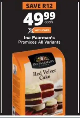Ina Paaman's Premixes All Variants