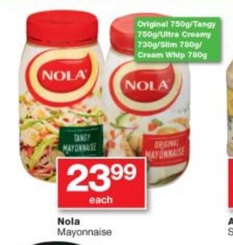 Checkers Nola Mayonnaise offer