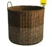 Builders Warehouse DH PALM LEAF BASKET 39X39X41CM NAT/CRM offer