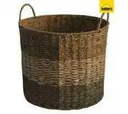 Builders Warehouse DH PALM LEAF BASKET 33X33X30CM NAT/CRM offer