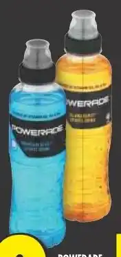 Shoprite POWERADE SPORTS DRINK all variants 500ml each offer