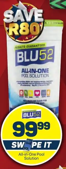 Pick n Pay BLU52 All-in-One Pool Solution offer