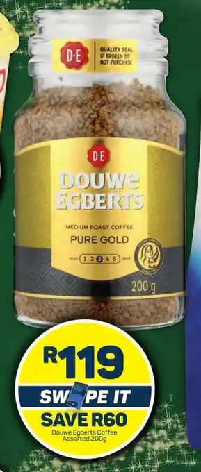 Pick n Pay Douwe Egberts Coffee Assorted 200g offer