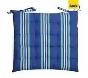 Builders Warehouse Design House Tucks and Strings Chair Pad - Blue/White offer