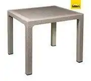 Builders Warehouse Gold Sun 1110/TA Protea Rattan Square Table - Taupe (850 x 850mm) offer