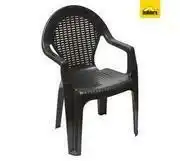 Builders Warehouse Gold Sun Ebony Midback Chair - Black offer
