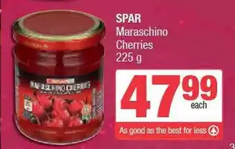 Spar SPAR Maraschino Cherries 225g offer