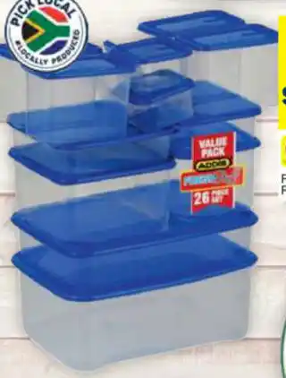 Pick n Pay Fresh Stuff 26-Piee Foodsaver Set offer