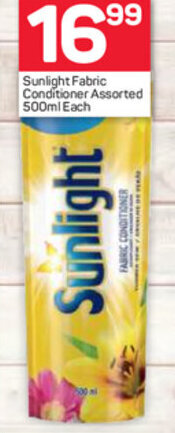 Pick n Pay Sunlight Fabric Conditioner Assorted 500ml offer