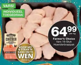 Checkers Farmer's Choice Vars 16-Stuk Hoenderbraaipak offer