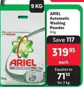 Makro Ariel automatic washing powder-9kg each offer