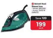 Makro Bennett read steam iron br1258s offer