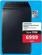 Makro Samsung 15kg top loader washing machine wa15cg5745bvfa offer