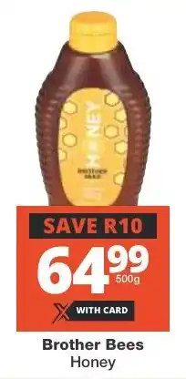 Checkers Brother Bees Honey offer