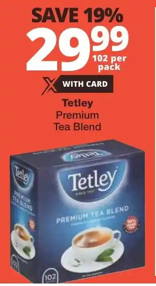 Checkers Tetley Premium Tea Blend offer