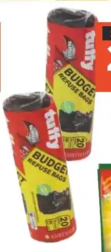 Checkers Tuffy Budget Black Refuse Bags offer