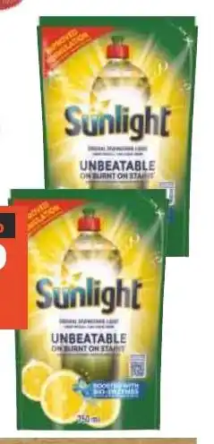 Checkers Sunlight Dishwashing Liquid Refill offer