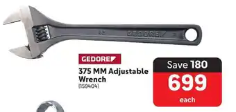 GEDORE 375 MM Adjustable Wrench