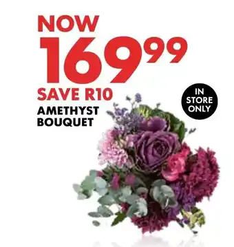 Woolworths AMETHYST BOUQUET offer