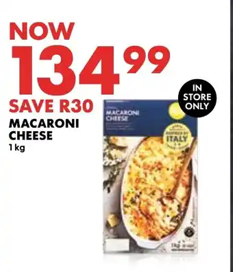 Woolworths MACARONI CHEESE 1 kg offer