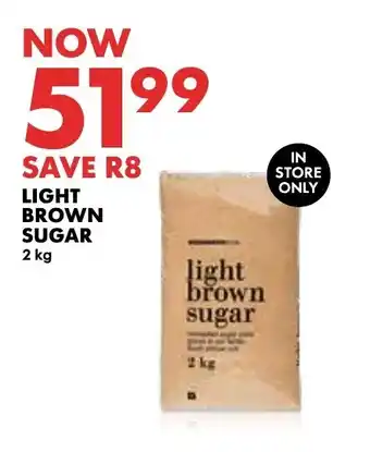 Woolworths LIGHT BROWN SUGAR 2 kg offer