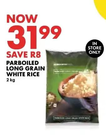 Woolworths PARBOILED LONG GRAIN WHITE RICE 2 kg offer