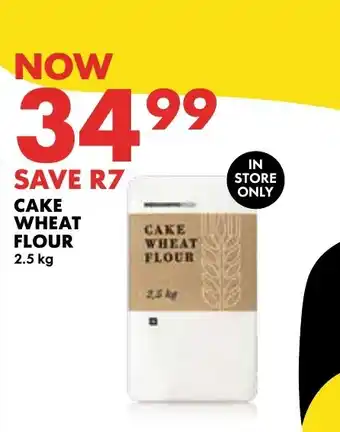 Woolworths CAKE WHEAT FLOUR 2.5 kg offer