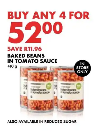 Woolworths BAKED BEANS IN TOMATO SAUCE offer
