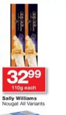 Checkers Sally Williams Nougat All Variants 110g offer