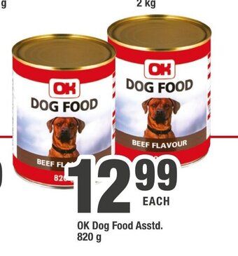 OK Foods Ok Dog Food Asstd 820g offer