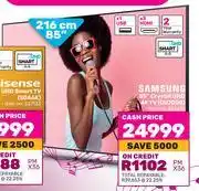 Game Samsung 85 (216cm) crystal uhd 4k tv cu7000 offer