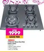 Game Goldair 4 burner glass gas hob gbgh-4002 offer