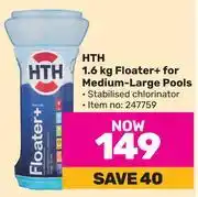 Game Hth 1.6kg floater+ for medium large pools offer