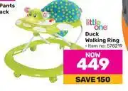 Game Little one duck walking ring offer