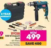 Game Ryobi 550w impact drill offer