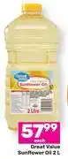 Game Great value sunflower oil-2l each offer