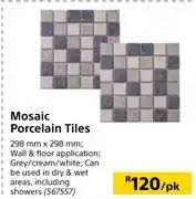 Builders Warehouse Mosaic porcelain tiles 567557-per pk offer