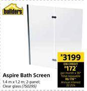 Builders Warehouse Builders aspire bath screen offer