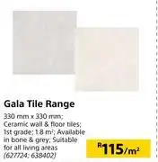 Builders Warehouse Gala tile rage 627724, 638402-per m² offer